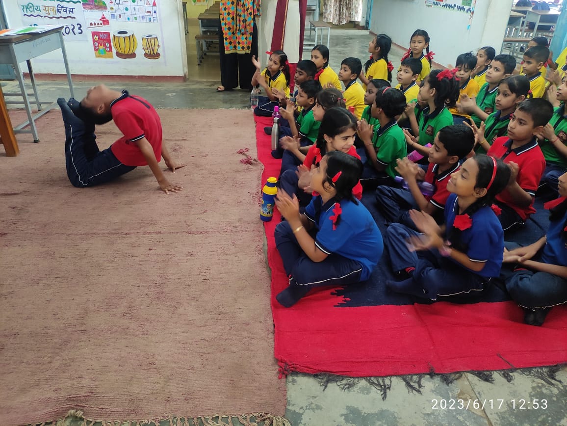 yoga day celebration